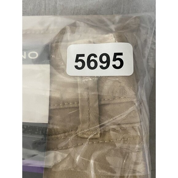 Bandolino Womens Amy Pants Modern Straight Leg Tan Tummy Slimming Comfort Sz 16 - Picture 13 of 13